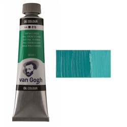 Фарба олійна VAN GOGH, (615) Смарагдовий, 40 мл, Royal Talens Фарба олійна VAN GOGH, (615) Смарагдовий, 40 мл, Royal Talens