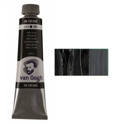 Фарба олійна VAN GOGH, (701) Чорна слонова кістка, 40 мл, Royal Talens Фарба олійна VAN GOGH, (701) Чорна слонова кістка, 40 мл, Royal Talens