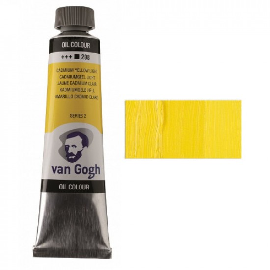 Ван Гог масляная краска 40 мл кадмий желтый светлый