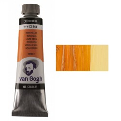 Фарба олійна VAN GOGH, (244) Індійський жовтий, 40 мл, Royal Talens Фарба олійна VAN GOGH, (244) Індійський жовтий, 40 мл, Royal Talens