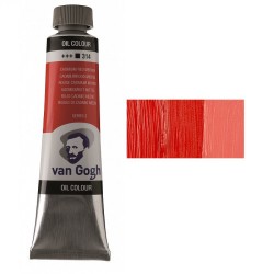 Фарба олійна VAN GOGH, (314) Кадмій червоний середній, 40 мл, Royal Talens Фарба олійна VAN GOGH, (314) Кадмій червоний середній, 40 мл, Royal Talens