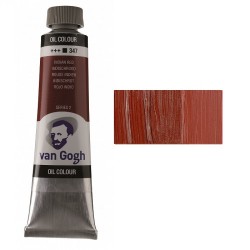 Фарба олійна VAN GOGH, (347) Індійська червона, 40 мл, Royal Talens Фарба олійна VAN GOGH, (347) Індійська червона, 40 мл, Royal Talens