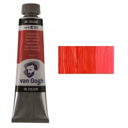 Фарба олійна VAN GOGH, (372) Перм. червоний, 40 мл, Royal Talens Фарба олійна VAN GOGH, (372) Перм. червоний, 40 мл, Royal Talens