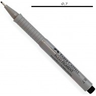 166799 Ручка лінер 0,7 ECCO PIGMENT чорний, Faber-Castell 166799 Ручка лінер 0,7 ECCO PIGMENT чорний, Faber-Castell