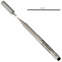 166899 Ручка лінер 0,8 ECCO PIGMENT чорний, Faber-Castell 166899 Ручка лінер 0,8 ECCO PIGMENT чорний, Faber-Castell