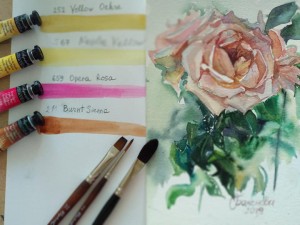 Акварельний майстер-клас з матеріалами від SENNELIER. Акварельний майстер-клас з матеріалами від SENNELIER.