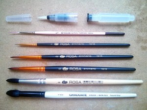 Огляд синтетичних пензлів, а також пензлів спеціального призначення. Огляд синтетичних пензлів, а також пензлів спеціального призначення.