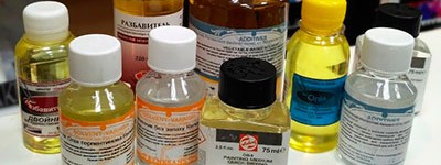 Розріджувачі для олійних фарб: види та властивості.