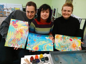 В субботу 21 января успешно прошел мастер-класс по Эбру В субботу 21 января успешно прошел мастер-класс по Эбру