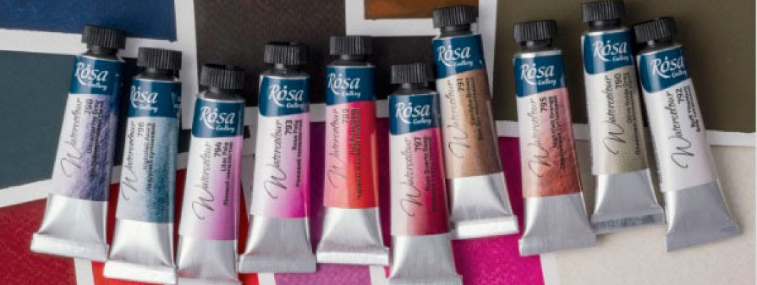 Палітра розширюється: 10 нових акварельних відтінків ROSA Gallery Палітра розширюється: 10 нових акварельних відтінків ROSA Gallery