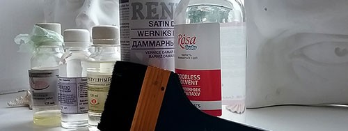 Лаки для різних видів художніх фарб